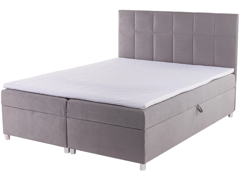 Boxspring BORA gris