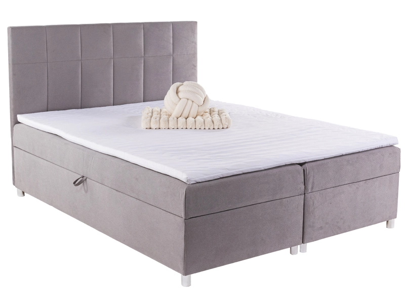 Boxspring BORA gris