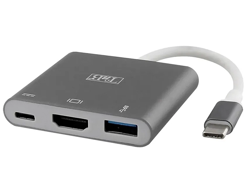 Hub USB-C TNB Grau