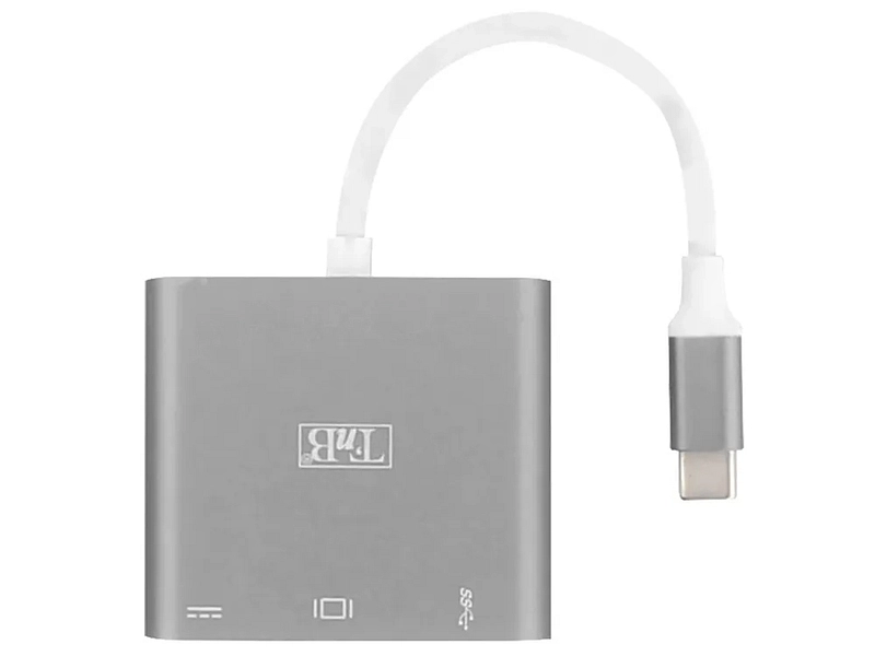 Hub USB-C TNB Grau