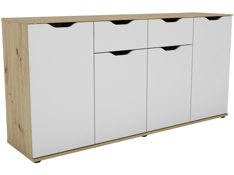 Commode NORDIC 4 portes 2 tiroirs