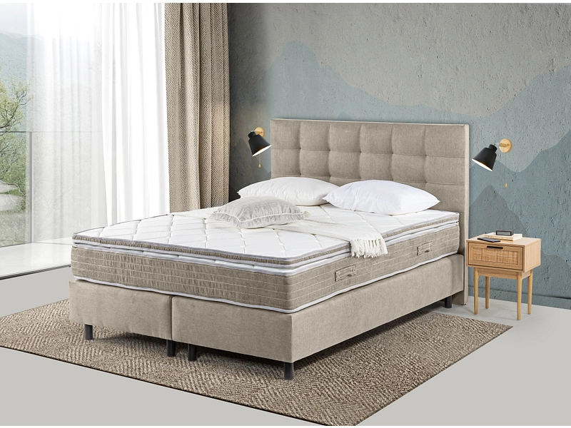 Boxspring SOVN beige