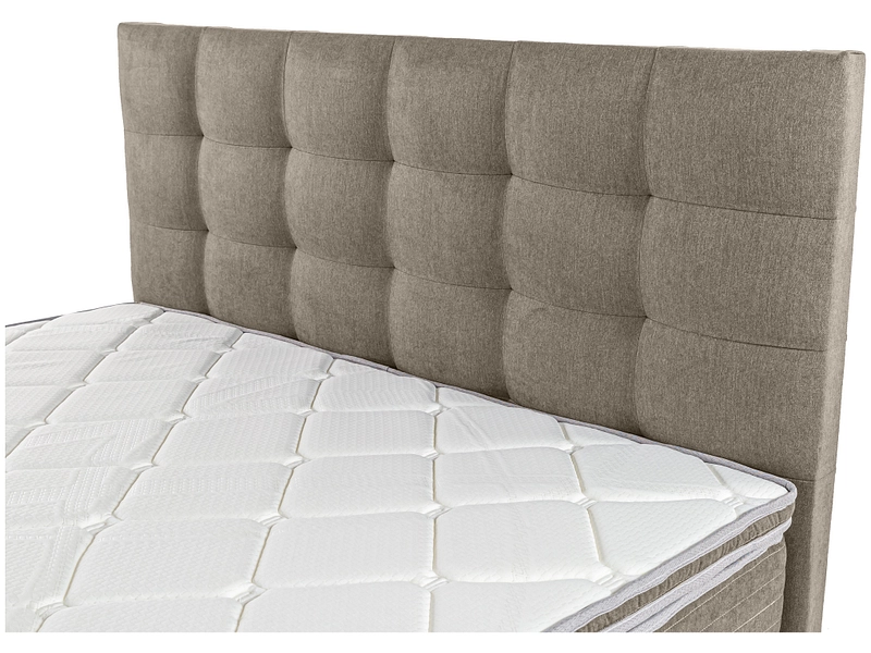 Boxspringbett SOVN taupe