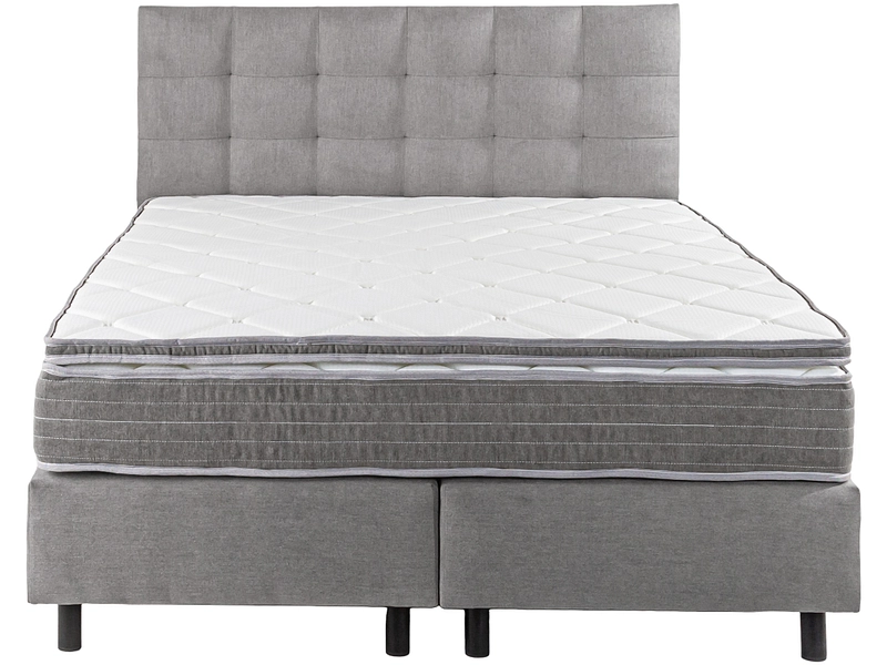 Boxspring SOVN grigio chiaro