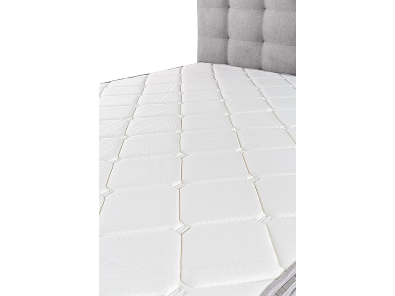 Boxspringbett SOVN hellgrau