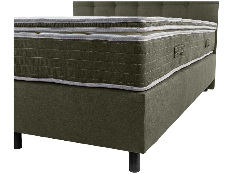 Boxspring SOVN verde scuro