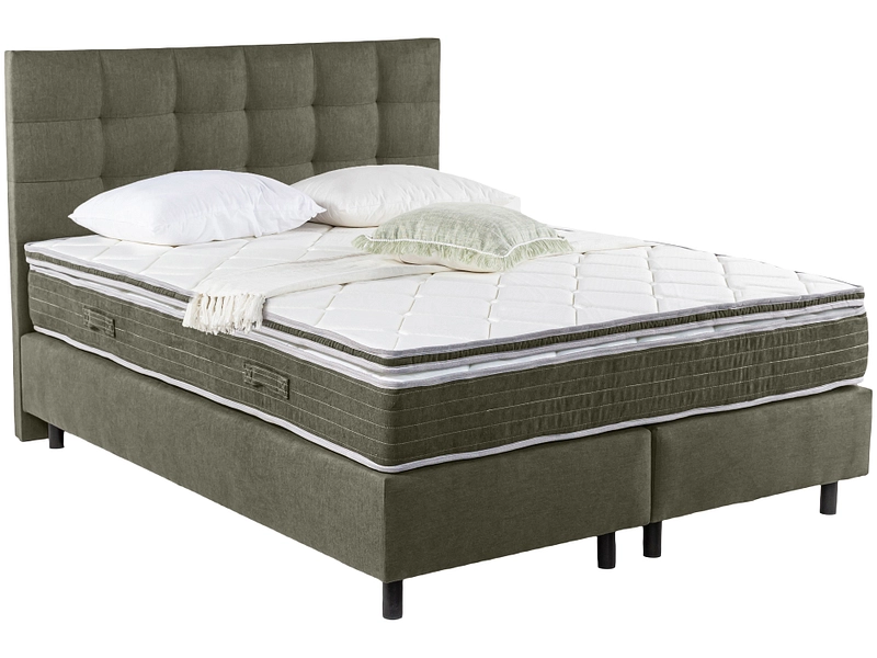 Boxspring SOVN vert foncé