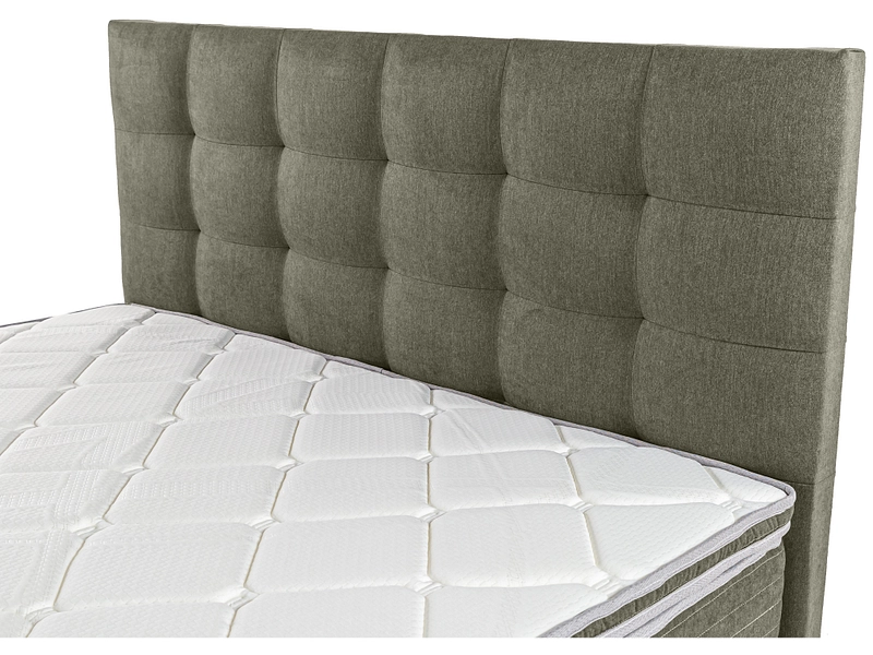 Boxspring SOVN verde scuro