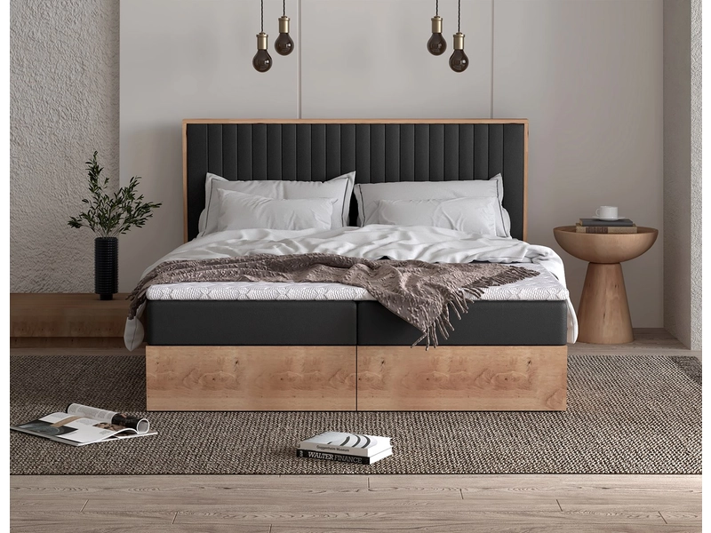 Boxspring BOLIE noir