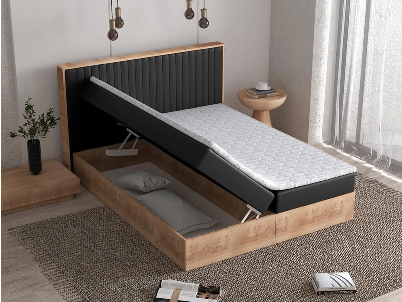 Boxspringbett BOLIE schwarz