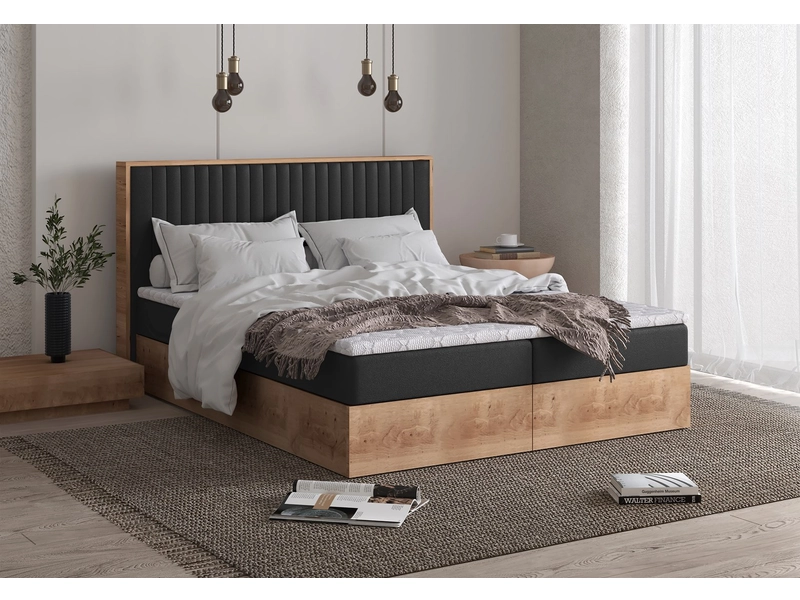 Boxspring BOLIE noir