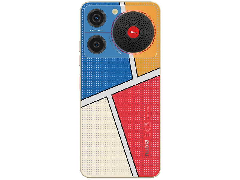 NUBIA MUSIC POP ART 4G ZTE Multicolore