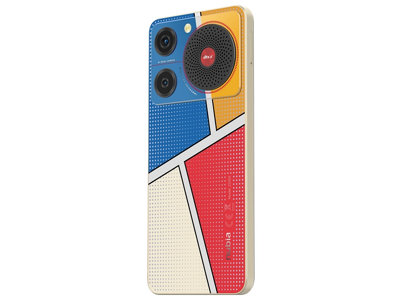 NUBIA MUSIC POP ART 4G ZTE multicolore