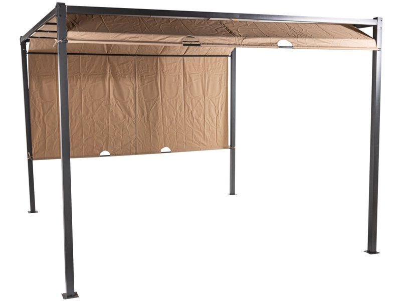 Gazebo GIULIA 300 cm x 300 cm x 220 cm beige