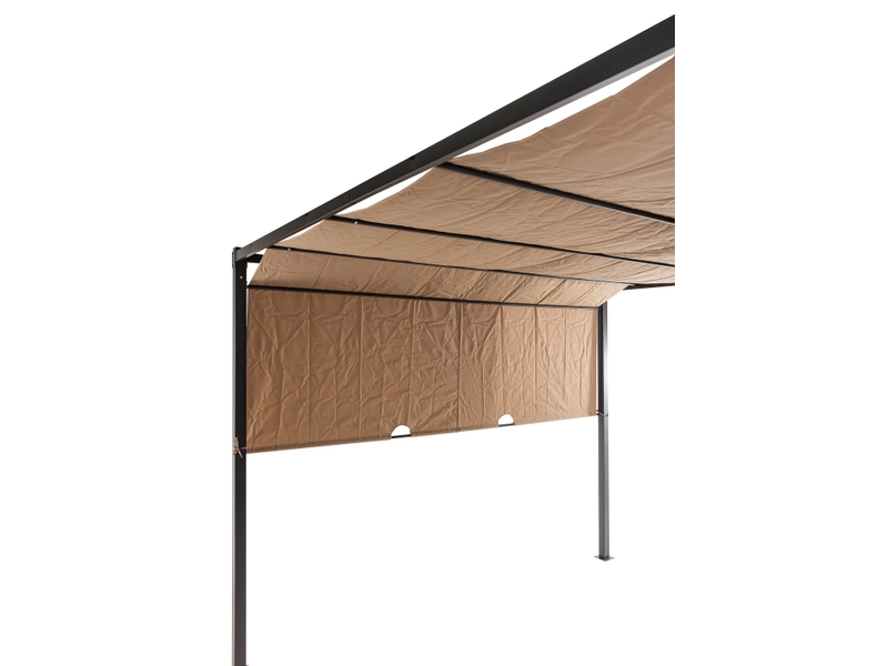 Gazebo GIULIA 300 cm x 300 cm x 220 cm beige