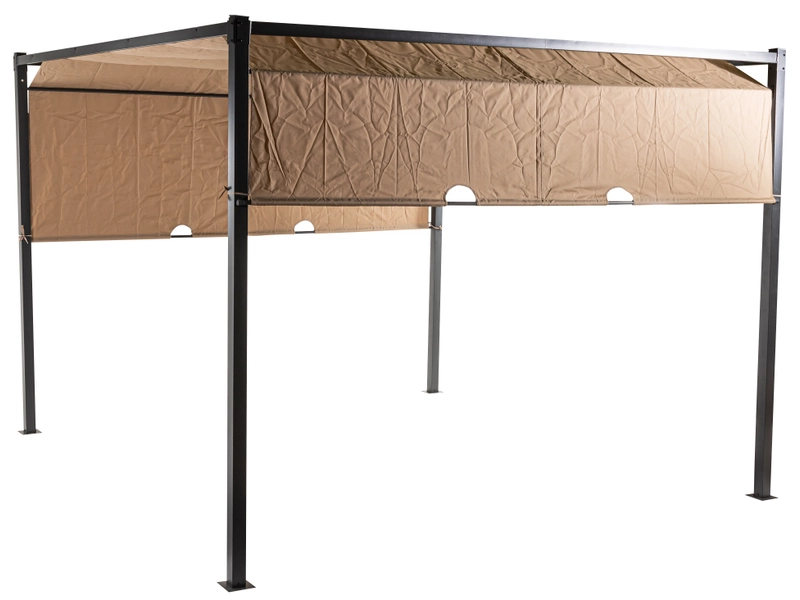 Gazebo GIULIA 300 cm x 300 cm x 220 cm beige