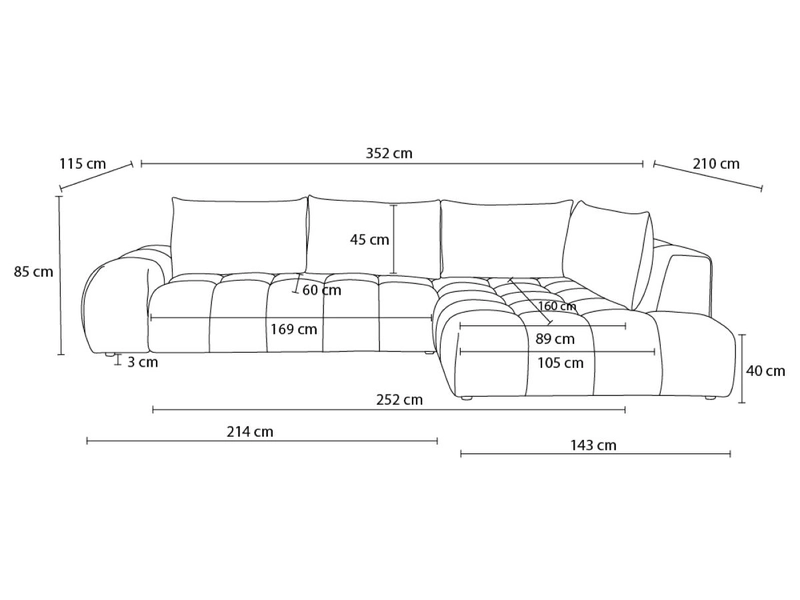 Ecksofa BOBOCHIC EVEREST