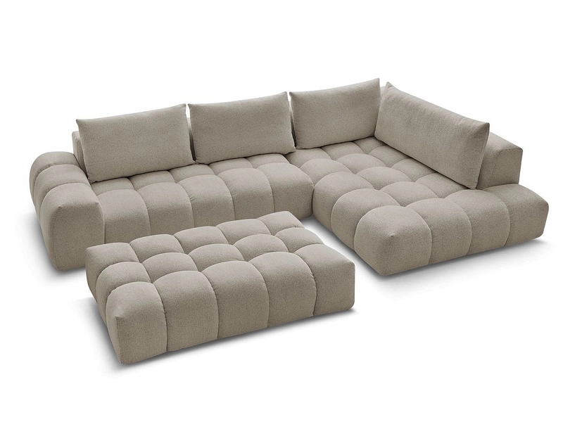 Ecksofa mit Hocker BOBOCHIC EVEREST