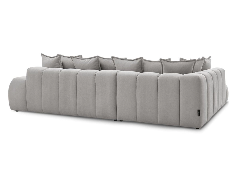 Divano ad angolo con pouf BOBOCHIC EVEREST