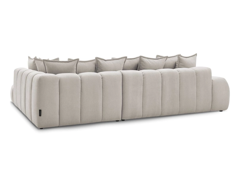 Canapé d'angle avec pouf BOBOCHIC EVEREST