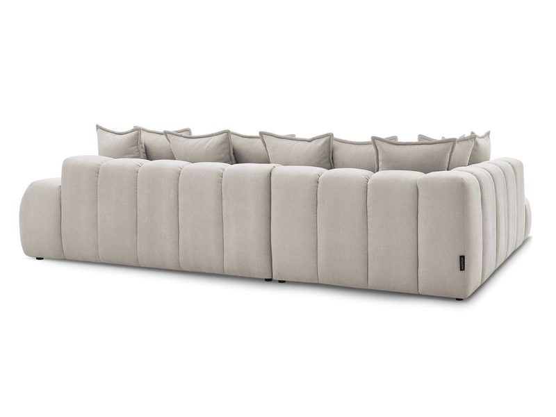 Canapé d'angle avec pouf BOBOCHIC EVEREST