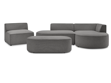 Ecksofa mit Hocker BOBOCHIC ROUSSEAU