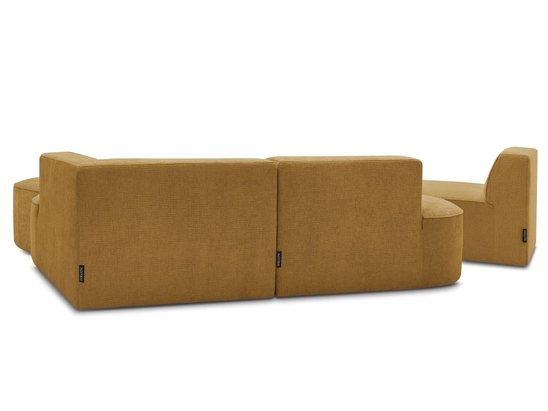 Divano ad angolo con pouf BOBOCHIC ROUSSEAU