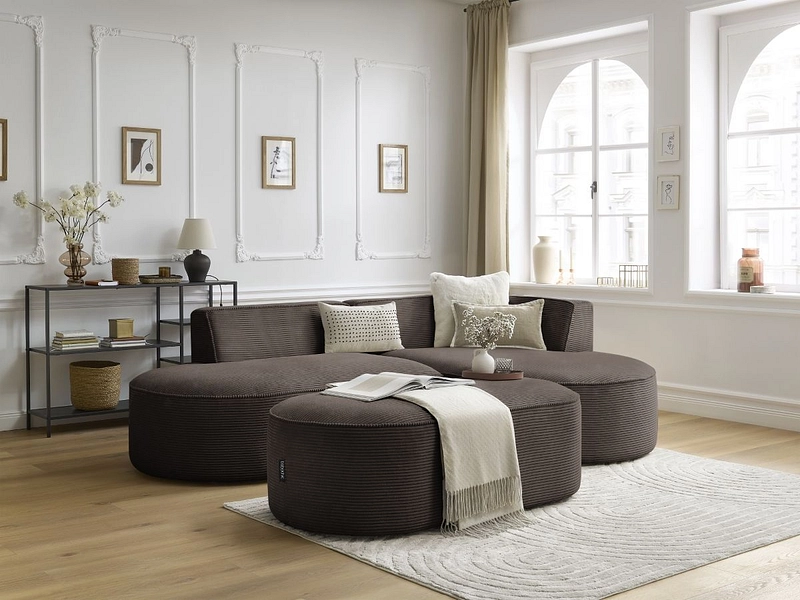 Ecksofa mit Hocker BOBOCHIC ROUSSEAU