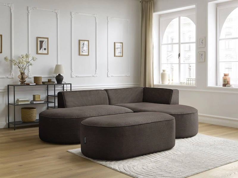 Ecksofa mit Hocker BOBOCHIC ROUSSEAU