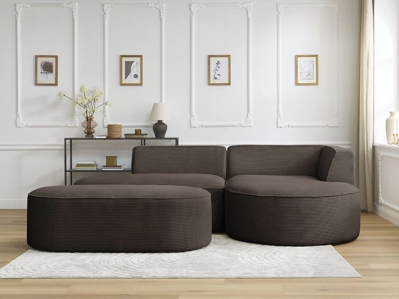 Ecksofa mit Hocker BOBOCHIC ROUSSEAU