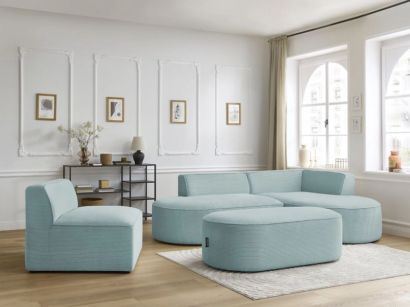 Ecksofa mit Hocker BOBOCHIC ROUSSEAU