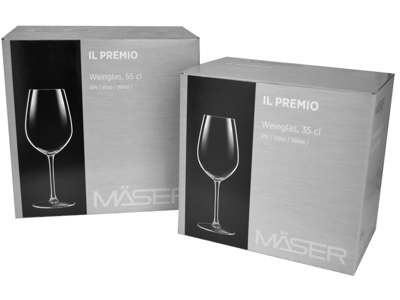 Set di bicchieri da vino SIXTINE 6 pezzi 35 cl