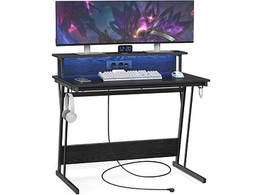 Bureau gaming FABRIK SONGMICS