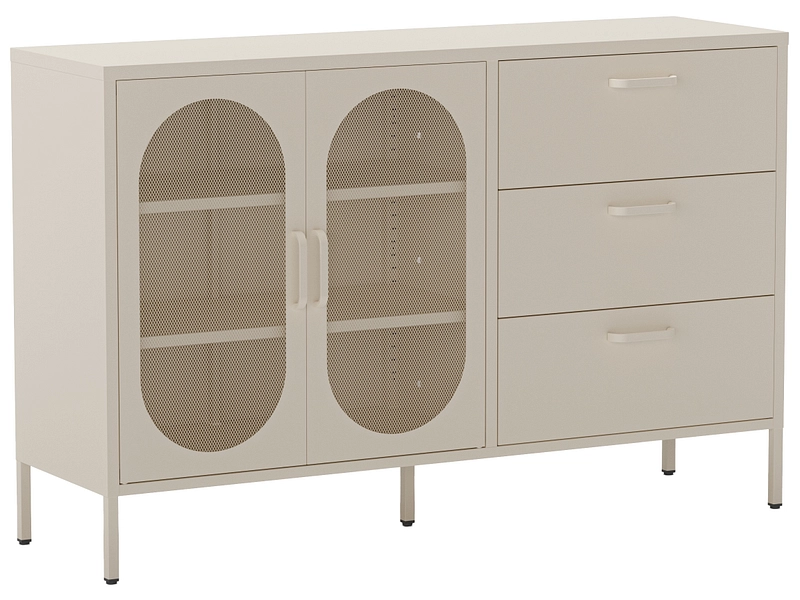 Sideboard DIORA MARCKERIC 2 Türen 3 Schubladen