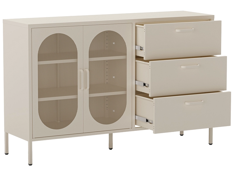 Sideboard DIORA MARCKERIC 2 Türen 3 Schubladen