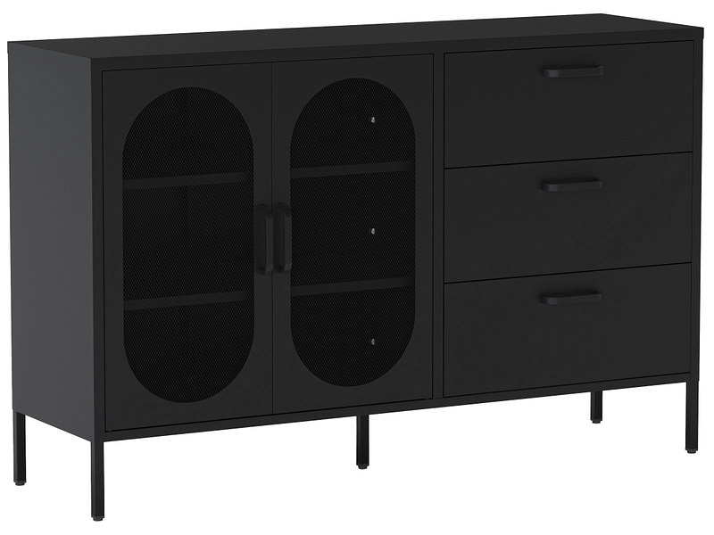 Sideboard DIORA MARCKERIC 2 portes 3 tiroirs