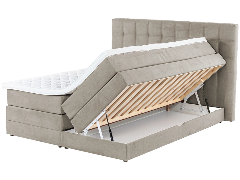 Boxspringbett DALIA beige