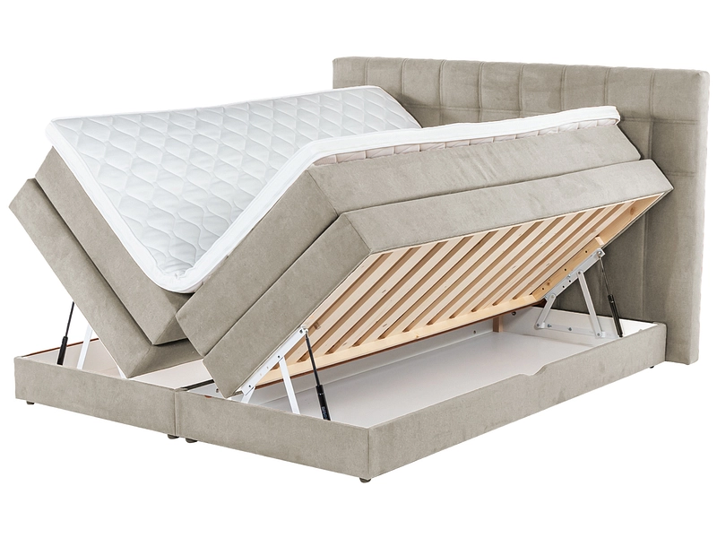 Boxspringbett DALIA beige