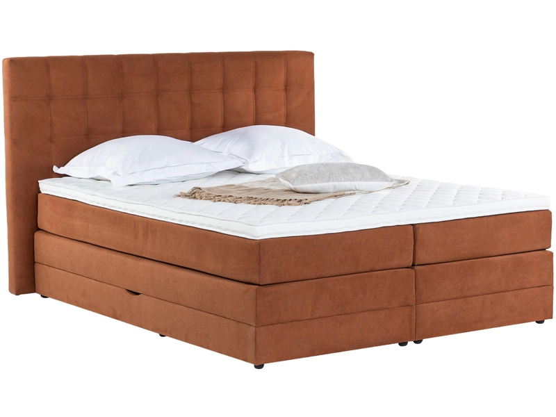 Boxspring DALIA terracotta