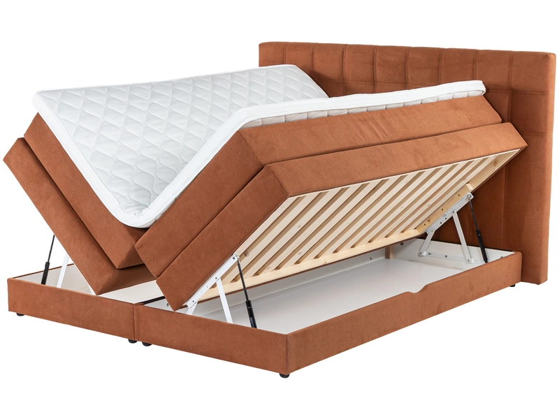 Boxspring DALIA terracotta