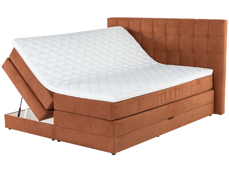 Boxspring DALIA terracotta