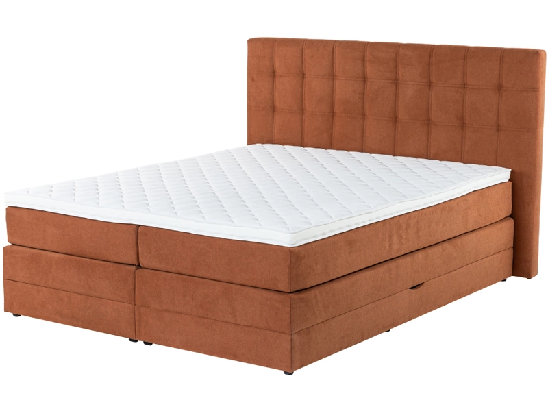 Boxspring DALIA terracotta