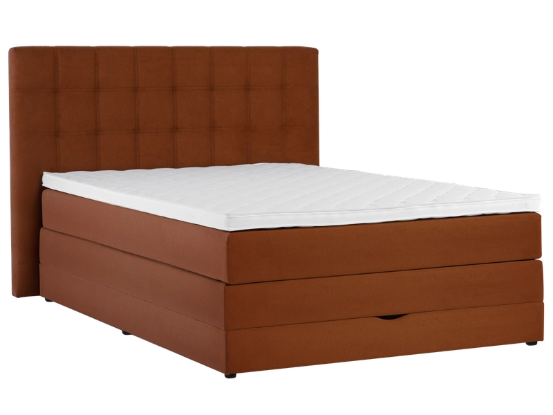 Boxspring DALIA terracotta