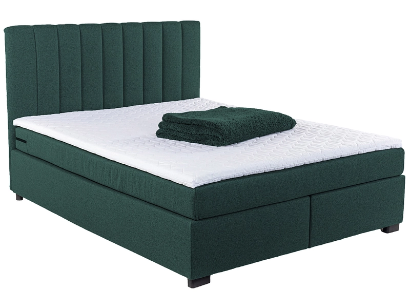 Boxspring ARNEN verde scuro