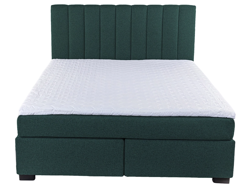 Boxspring ARNEN vert foncé