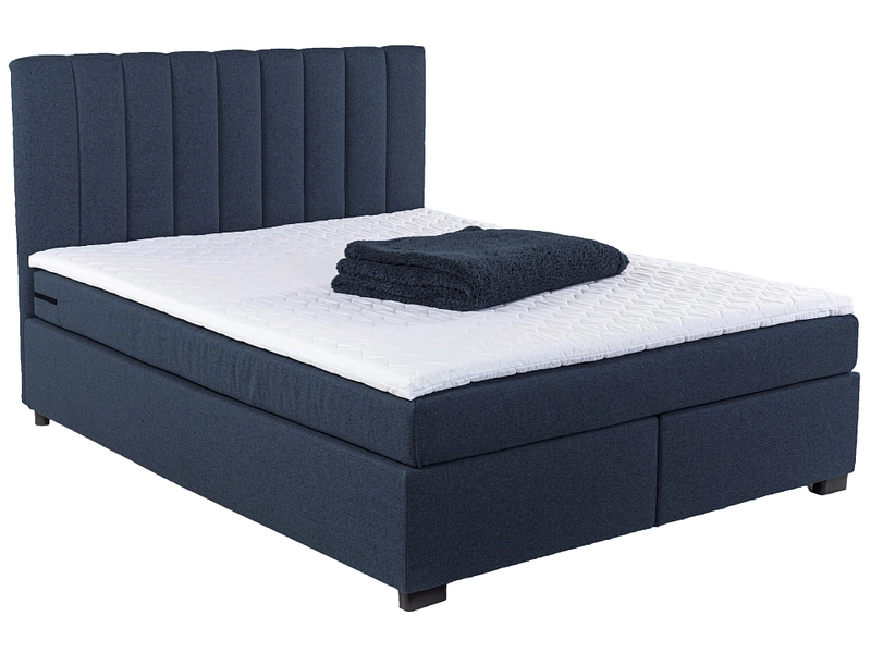 Boxspringbett ARNEN blau