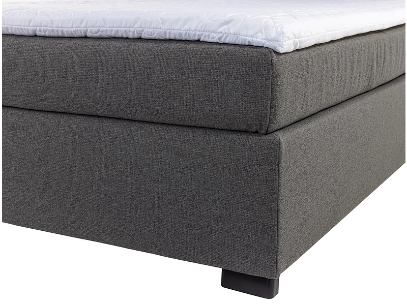 Boxspring ARNEN gris anthracite