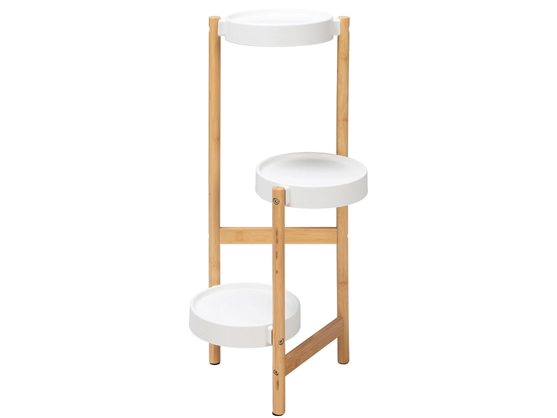 Supporto per piante FIONA bianco 26x26x66cm