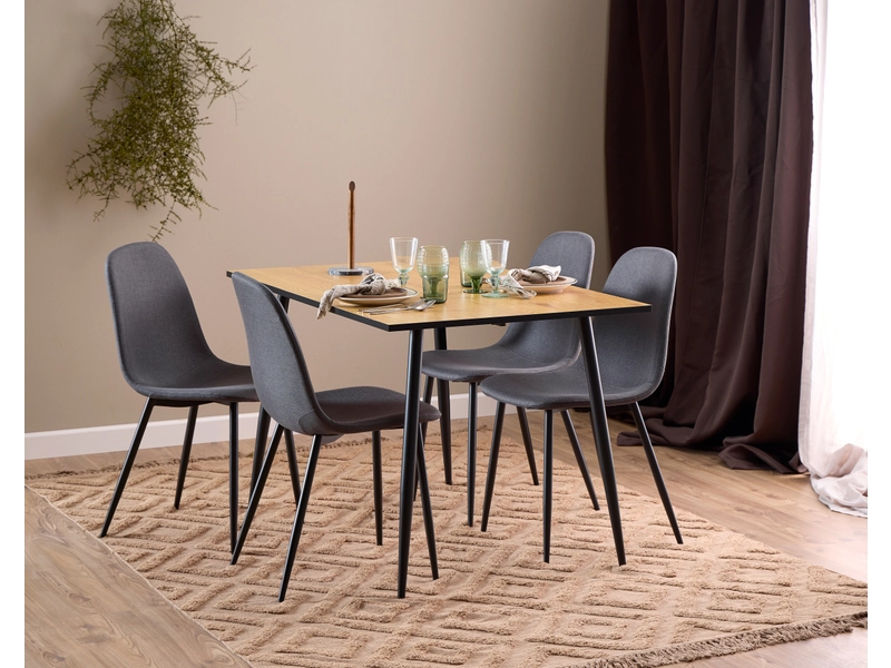 Set table et 4 chaises WILMA