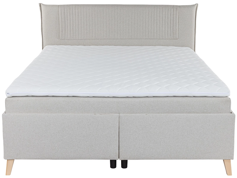 Boxspringbett MOKA beige